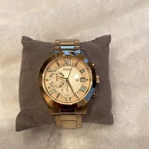 Guess Mens Gold Watch